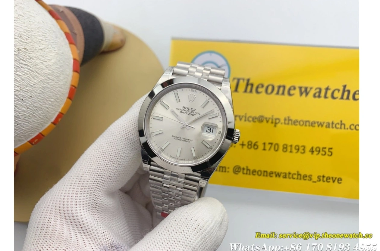 VSF SS Dial Jub Silver 126300 Datejust SS 41mm VS3235 0510